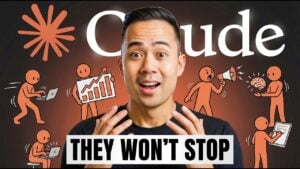 Screenshot-style view of Claude Code running marketing tasks like CRO checks, copy rewrites, and SEO planning.