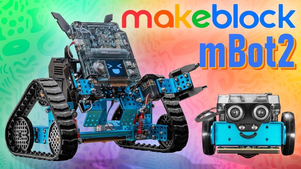 geeky-gadgets.com - Julian Horsey - Makeblock mBot2 Rover Robotics Kit Features Encoders for Accurate Motor Control