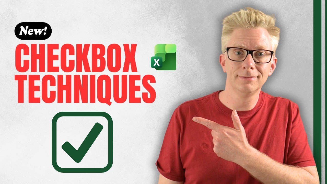 A percent complete calculation and a progress bar built from checked items in an Excel table.