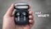 Galaxy Buds 4 Pro charging case with horizontal docking and transparent lid