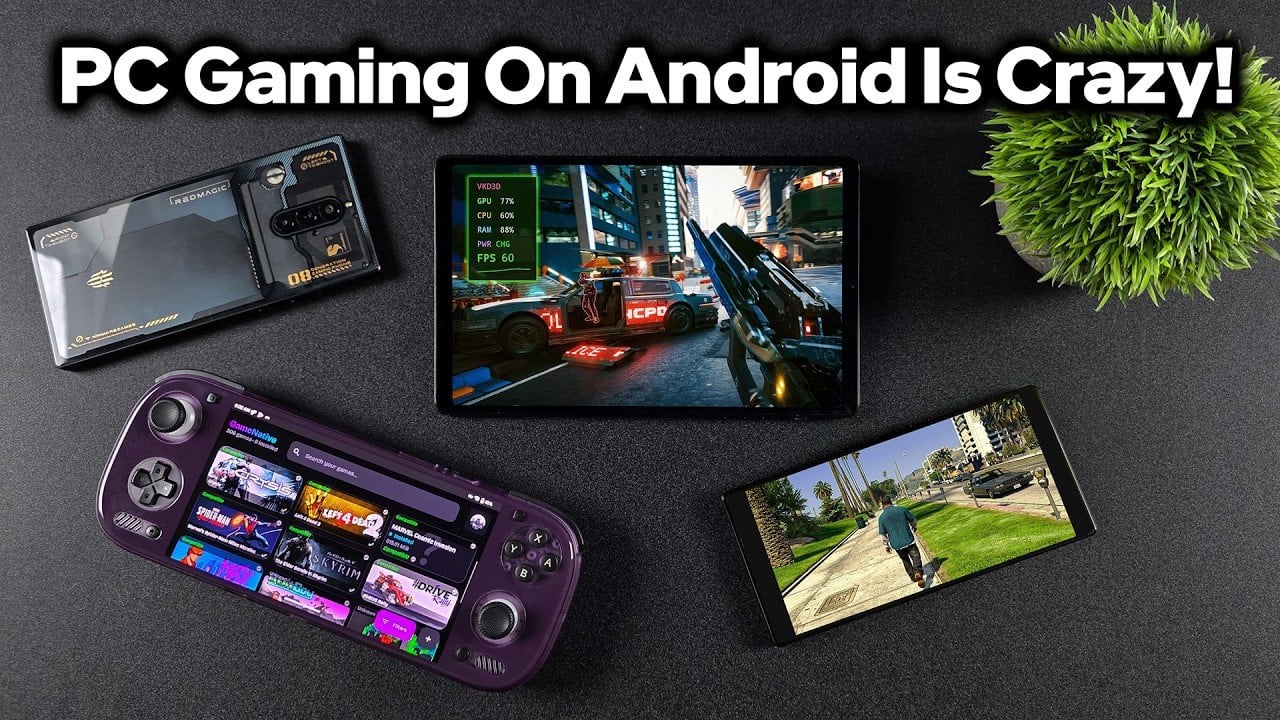 Android x86 Emulation Runs PC Games on Phones : Cyberpunk 2077 at 60 FPS
