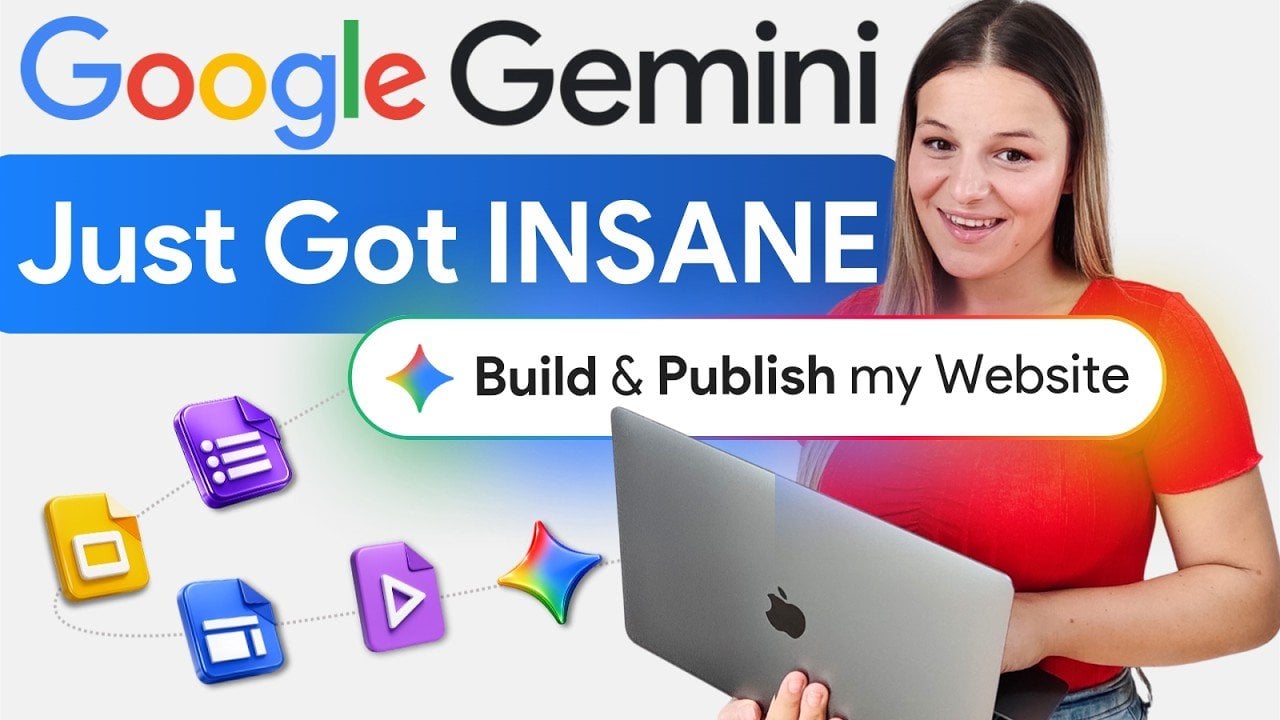 5 Gemini Workflows in Google Workspace for Slides, Docs, Sites, Forms & More