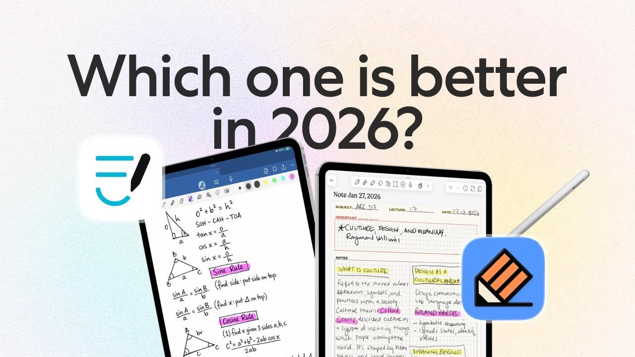 GoodNotes vs Notability : Which Note App Fits Your Workflow Best ...