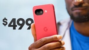 Google Pixel 10A showcasing its updated design and new color options