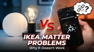 Home Assistant Matter settings page highlighting automatic IPv6 configuration options linked to pairing stability.