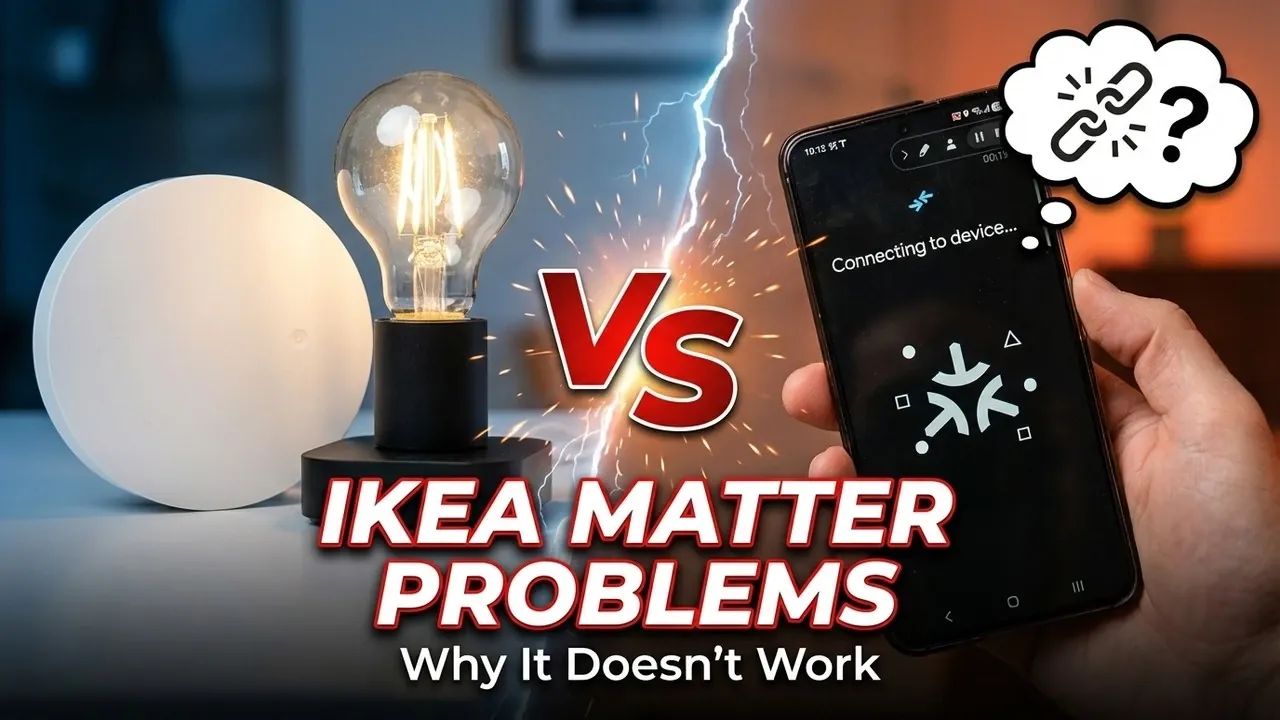 Home Assistant Matter settings page highlighting automatic IPv6 configuration options linked to pairing stability.