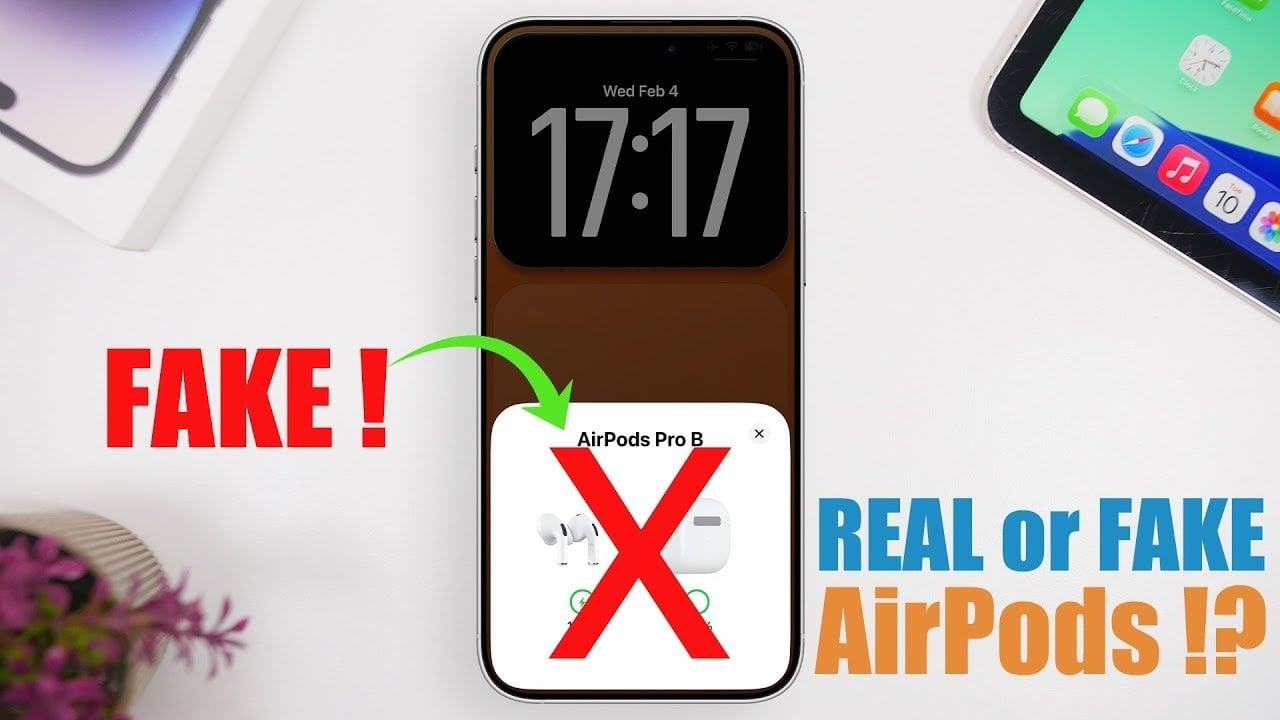 How to check AirPods authenticity using iPhone popup notifications