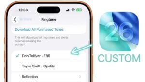 How to create a custom iPhone ringtone using iOS 26 features