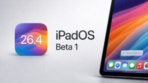 iPadOS 26.4 Beta 1