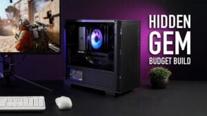 Intel Core i5-12600K mounted with a Cooler Master Hyper 212 Black Edition air cooler for low temps.