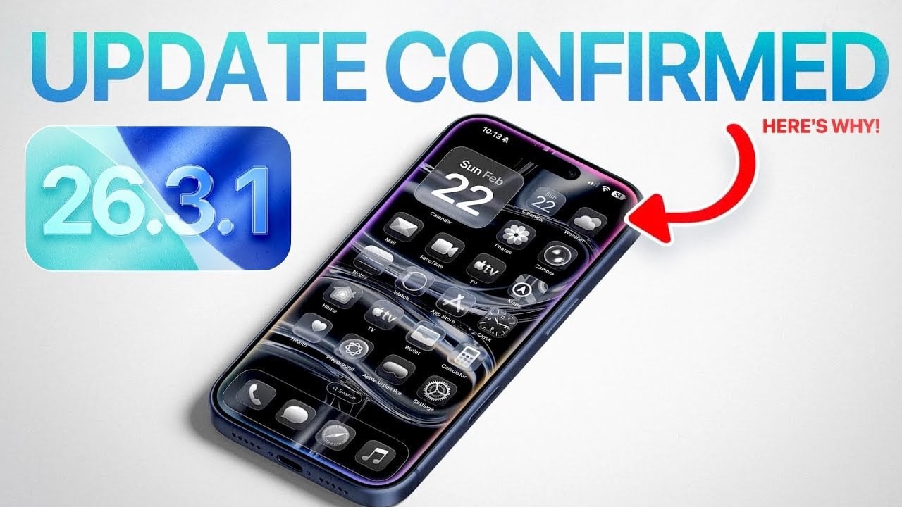 Apple’s iOS 26.3.1 Update: The Bug Fixes Every iPhone User Needs
