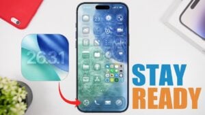 iOS 26.3.1 update focusing on security and bug fixes for Apple devices