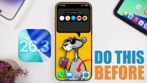 Step-by-step guide to preparing your iPhone for iOS 26.3 update