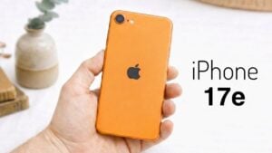 iPhone 17e showcasing its budget-friendly design and familiar aesthetics