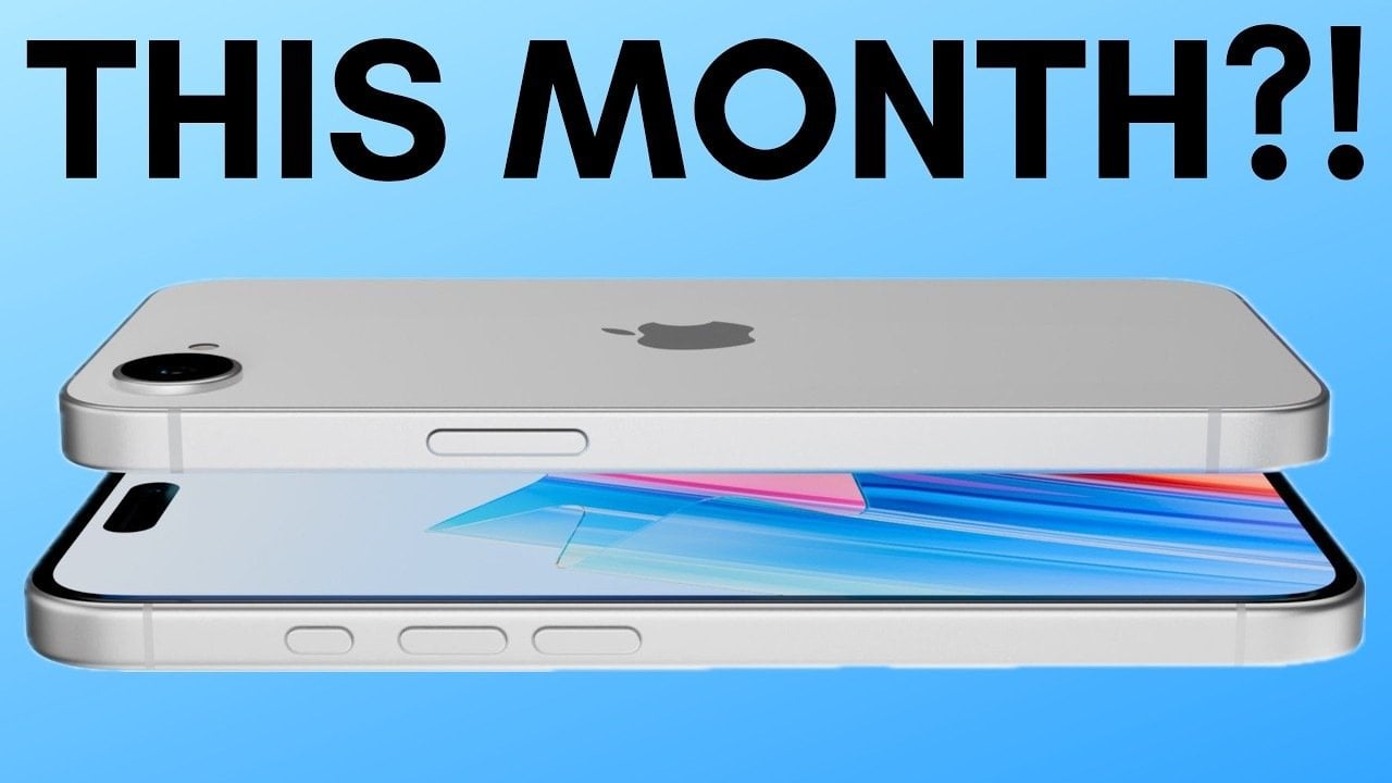 iPhone 17e showcasing its improved display brightness and notch design