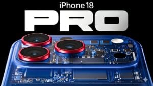 iPhone 18 Pro Max showcasing extended battery life for all-day use