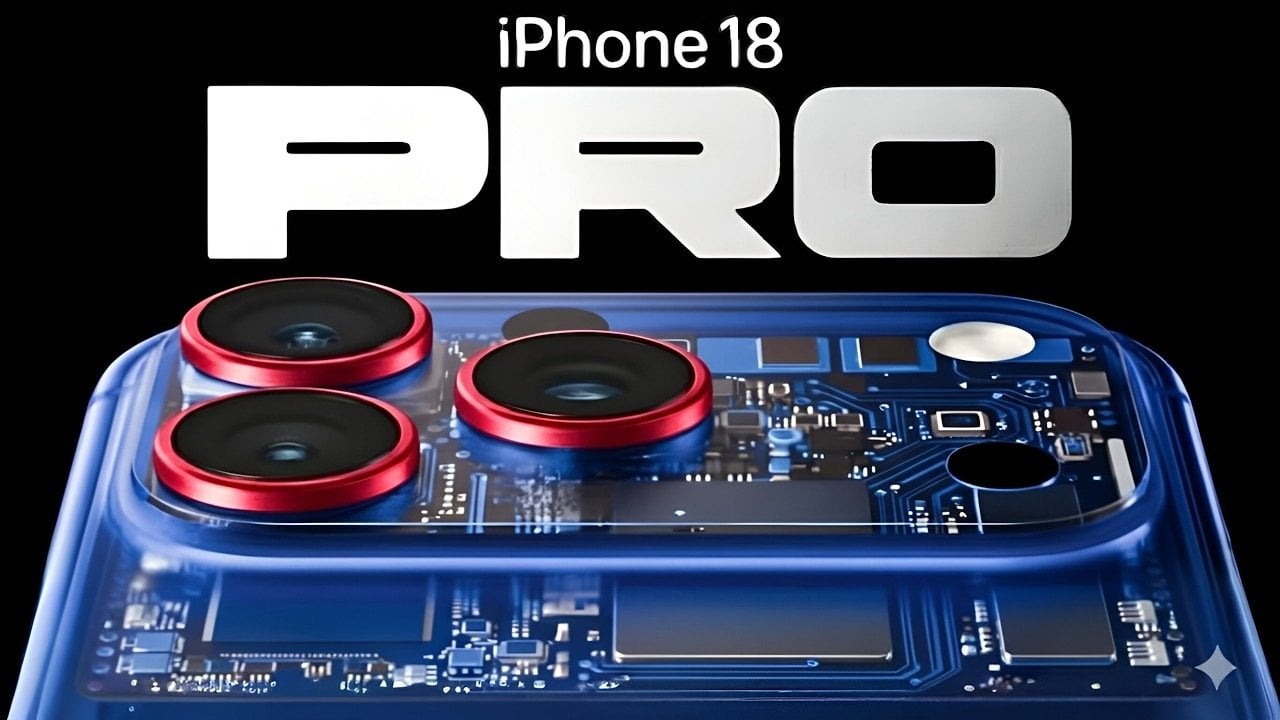 iPhone 18 Pro Max display showcasing under-display Face ID technology