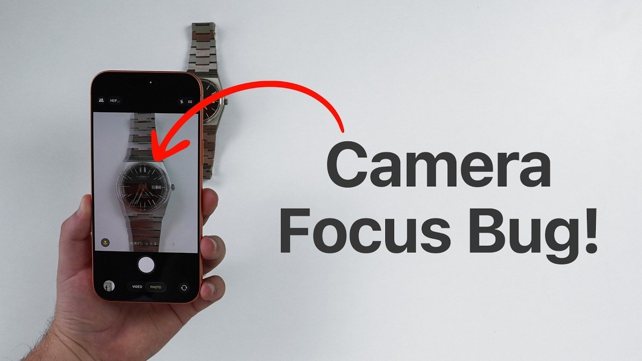iPhone camera settings to disable automatic lens switching