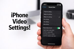iphone video settings