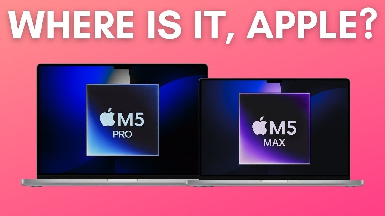 M5 Pro and M5 Max MacBook Pro release date and updates