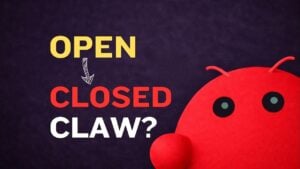 Diagram showing OpenClaw moving into an independent foundation while remaining open source for the community.