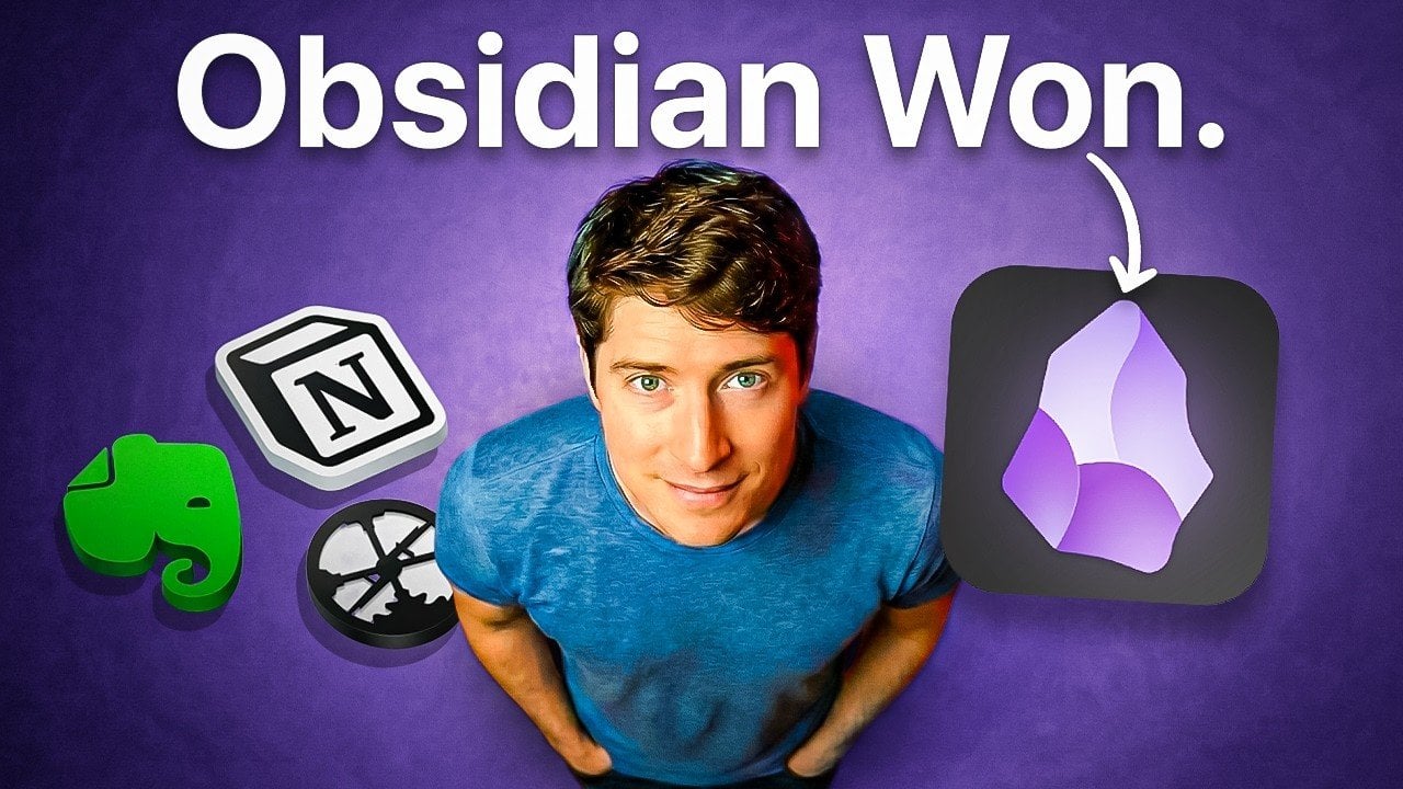 Obsidian Just Won : Easily Works with AI Tools