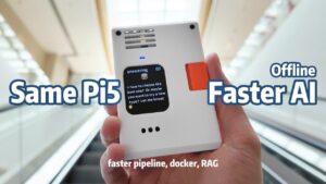 Piper HTTP dashboard generating speech in 500 milliseconds from text, served by a Raspberry Pi over local network.