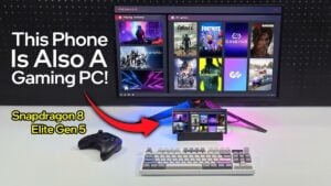 Gameplay screen showing PS2 and GameCube emulation examples, running at higher internal resolution on a modern phone.