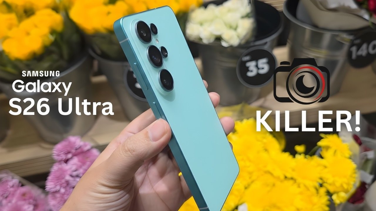 Samsung Galaxy S26 Ultra showcasing brighter and sharper camera samples