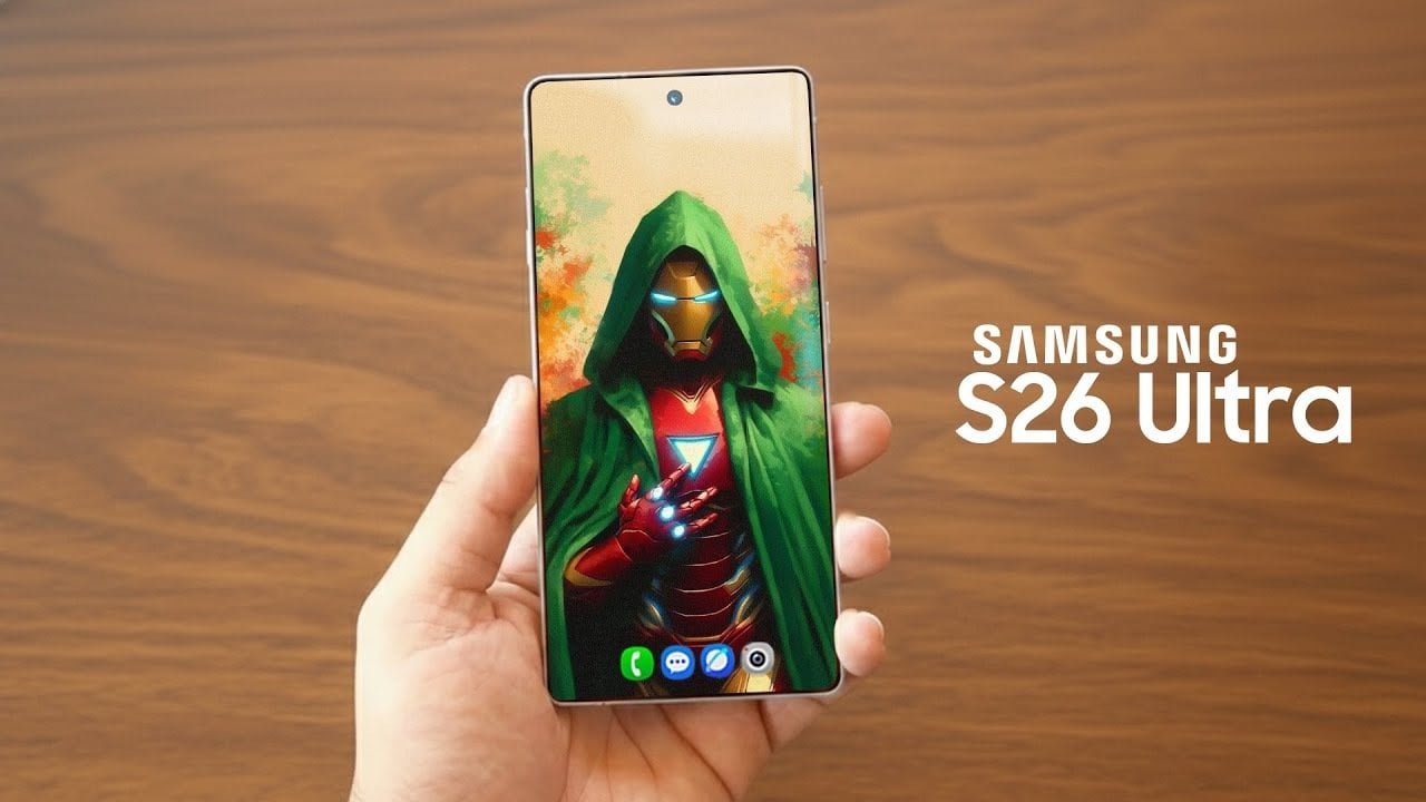 Samsung Galaxy S26 Ultra showcasing its sleek design and innovative features