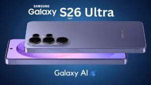 Samsung Galaxy S26 Ultra showcasing its dual-layer camera design