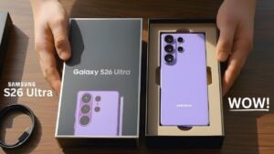 Samsung Galaxy S26 Ultra flagship smartphone with cutting-edge features