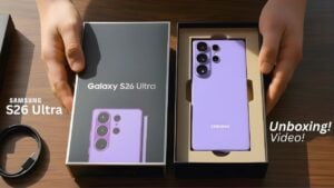 Samsung Galaxy S26 Ultra hands-on showcasing sleek design and craftsmanship