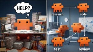 Shared task list view showing Claude Code agent teams coordinating work items and passing notes between teammates.