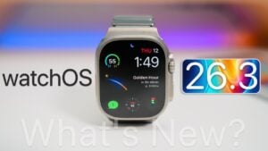 Overview of watchOS 26.3 update features and improvements