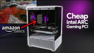 In-game frame rate overlay showing 1440p results in Cyberpunk 2077 with XeSS frame generation enabled.