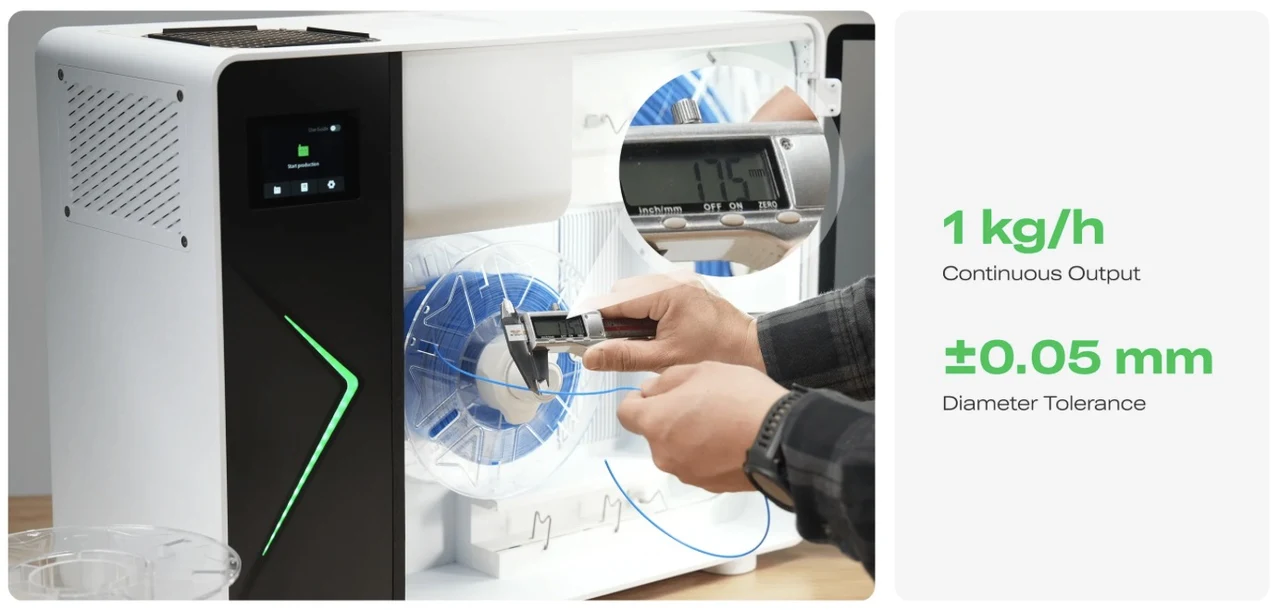 Creality Filament Maker M1 e Shredder R1