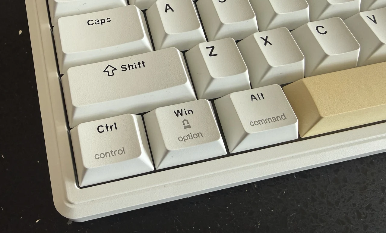 Epomaker TH80 V2 Pro White Keyboard Mac and Win