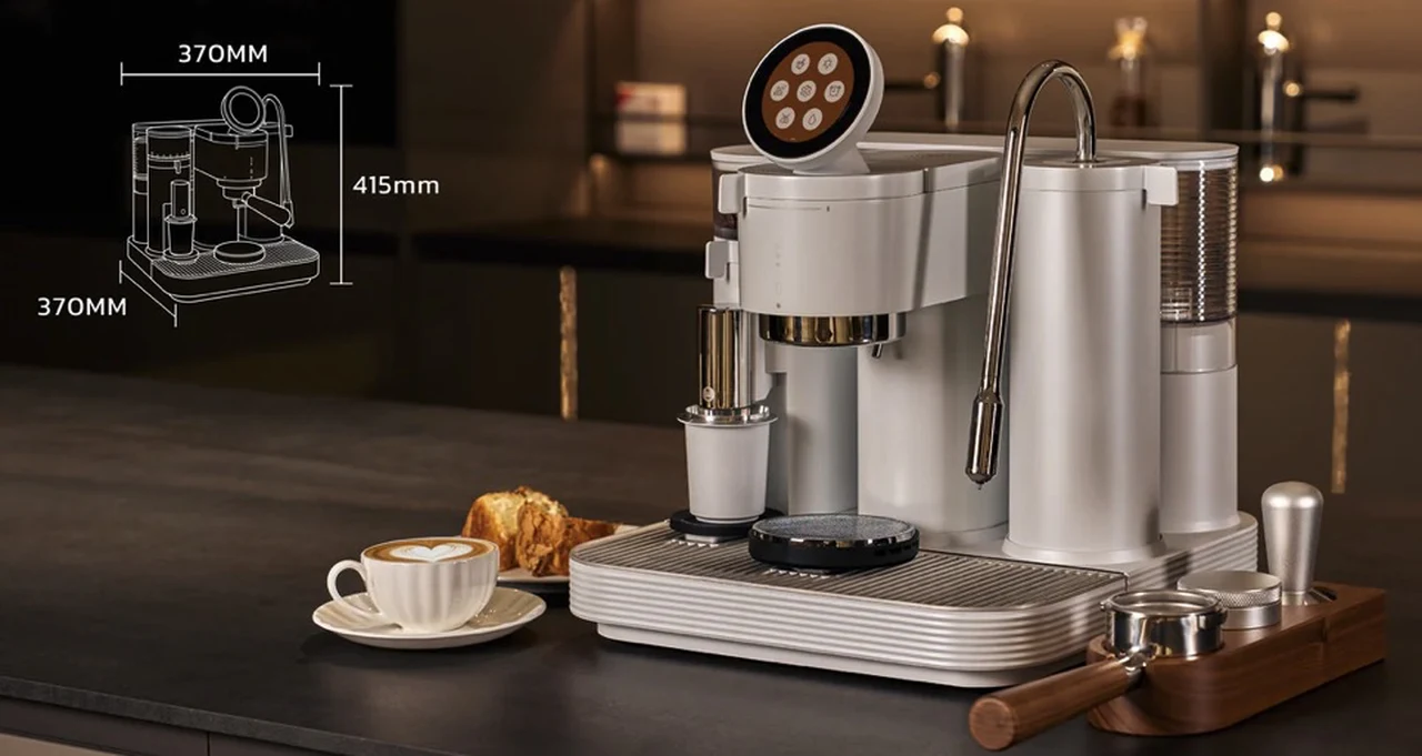 Meraki Espresso Machine Silver