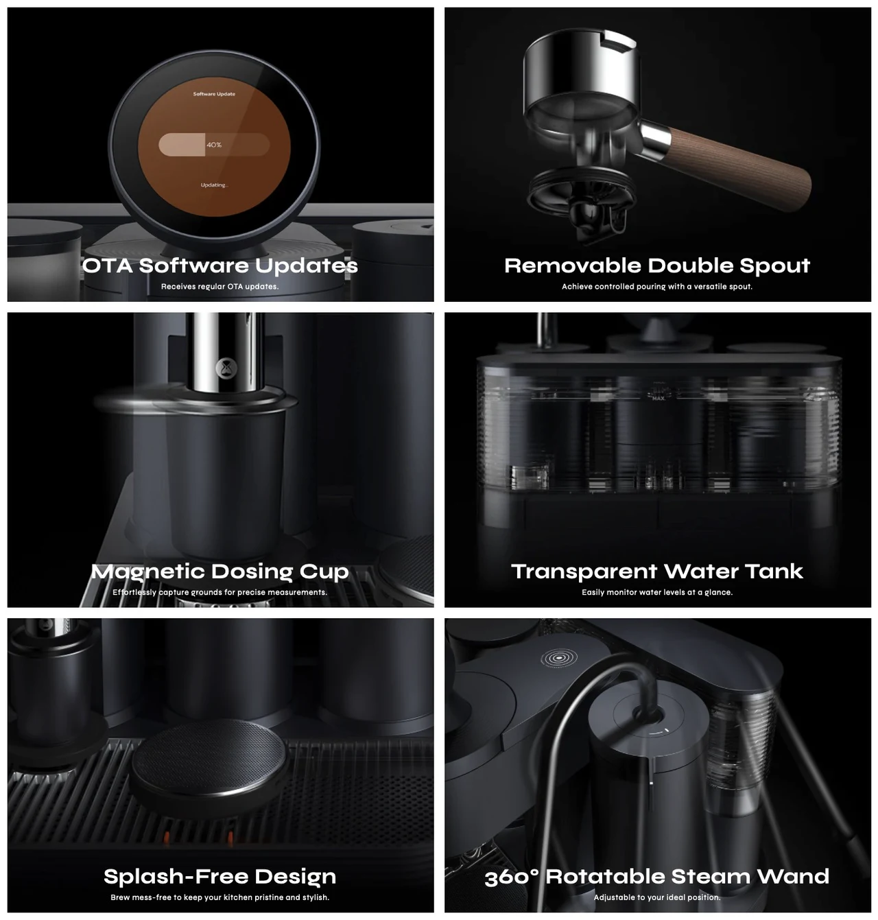 Meraki Espresso Machine Features