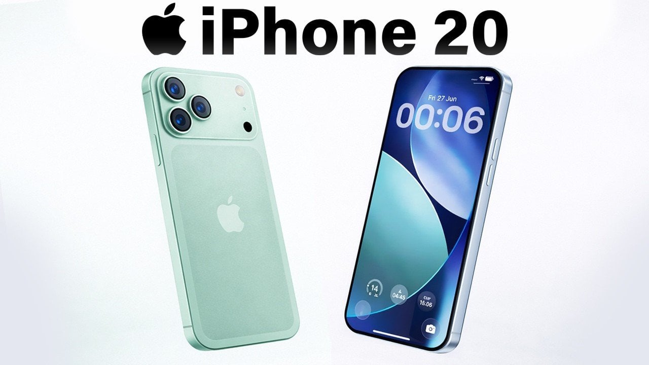 Diagram showing Face ID and selfie camera placed under the display instead of a top cutout.