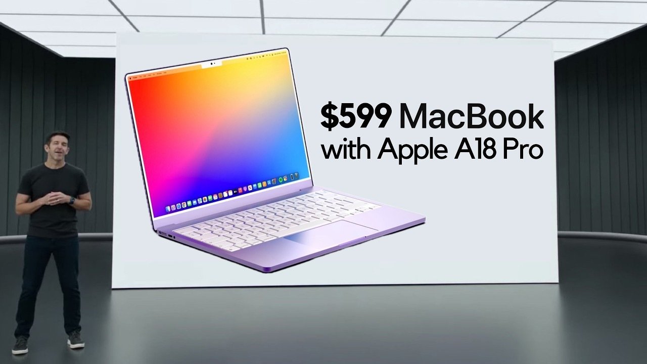 Apple’s $599 budget MacBook in vibrant colors designed for students and first-time users
