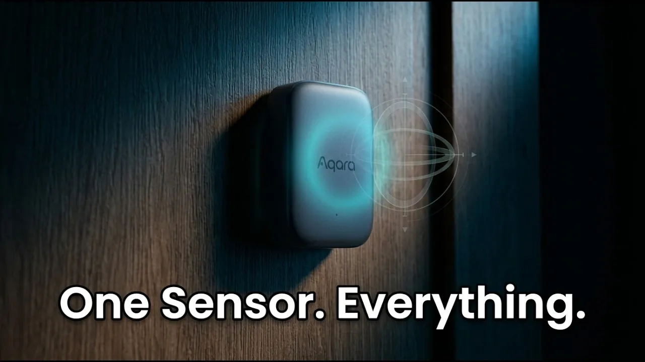 Diagram-style view of 9-axis sensing for motion, tilt, rotation, and vibration detection in the P100.
