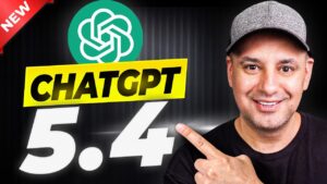 ChatGPT model selector showing GPT-5.4 Thinking, GPT-5.4 Pro, and GPT-5.3 Instant options side by side.