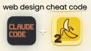 Developer preview showing Claude Code converting a short video into numbered image frames for scroll playback.