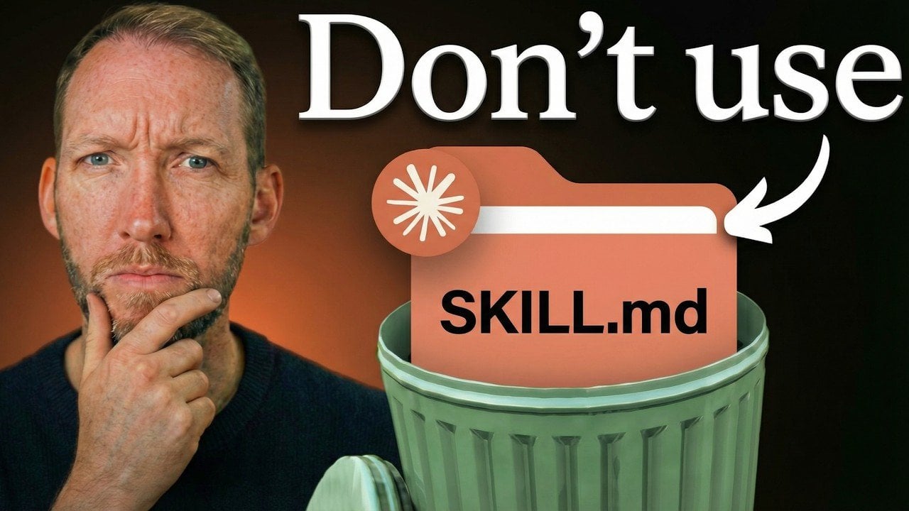 Diagram showing a Claude Code skill folder with skill.md, scripts, reference files, and assets arranged clearly.