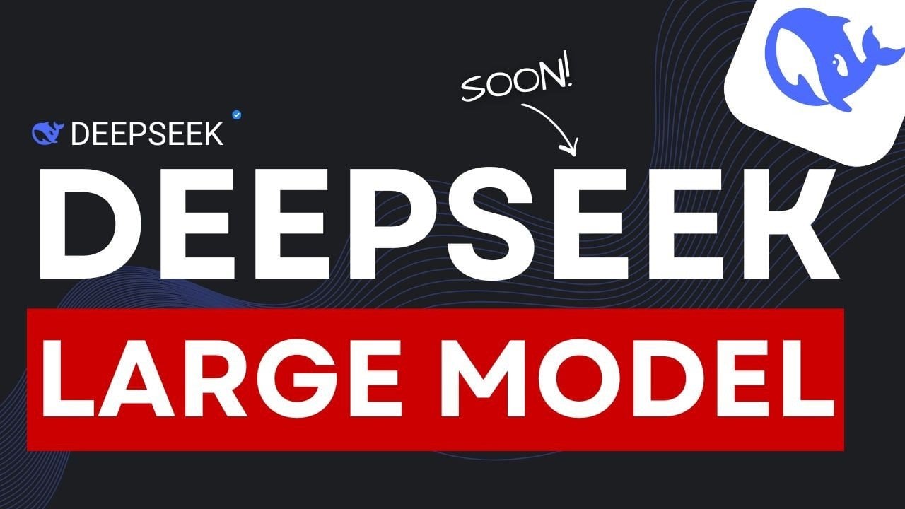 Illustration of DeepSeek model scaling plans alongside competitor model sizes and recent API release notes.