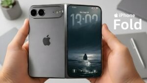 Foldable iPhone 18 Pro showcasing its sleek, crease-free inner display