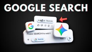 Timing comparison chart showing slower responses when Gemini searches the web, with more current details included.
