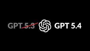 Screenshot of GPT-5.4 controlling a desktop app, clicking menus and typing like a user through the interface.